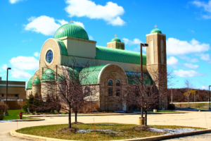 St. Mary & St. Antonious Coptic Orthodox Church, Outside.