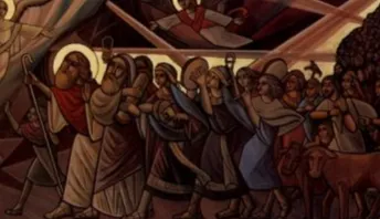 Moses Crossing the Red Sea - Oriental Orthodoxy