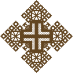 Brown Ethiopian Orthodox Cross
